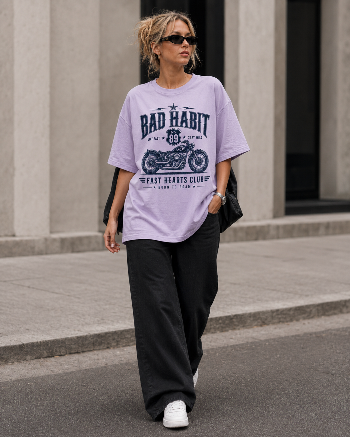 Bad Habit Babe Oversized T-Shirt