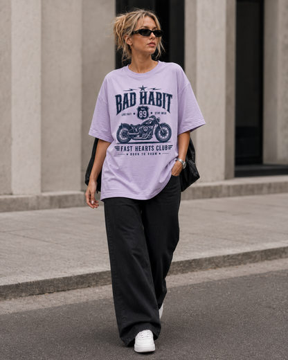 Bad Habit Babe Oversized T-Shirt