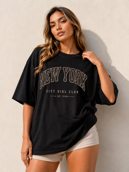 NYC Babe Club Oversized T-Shirt