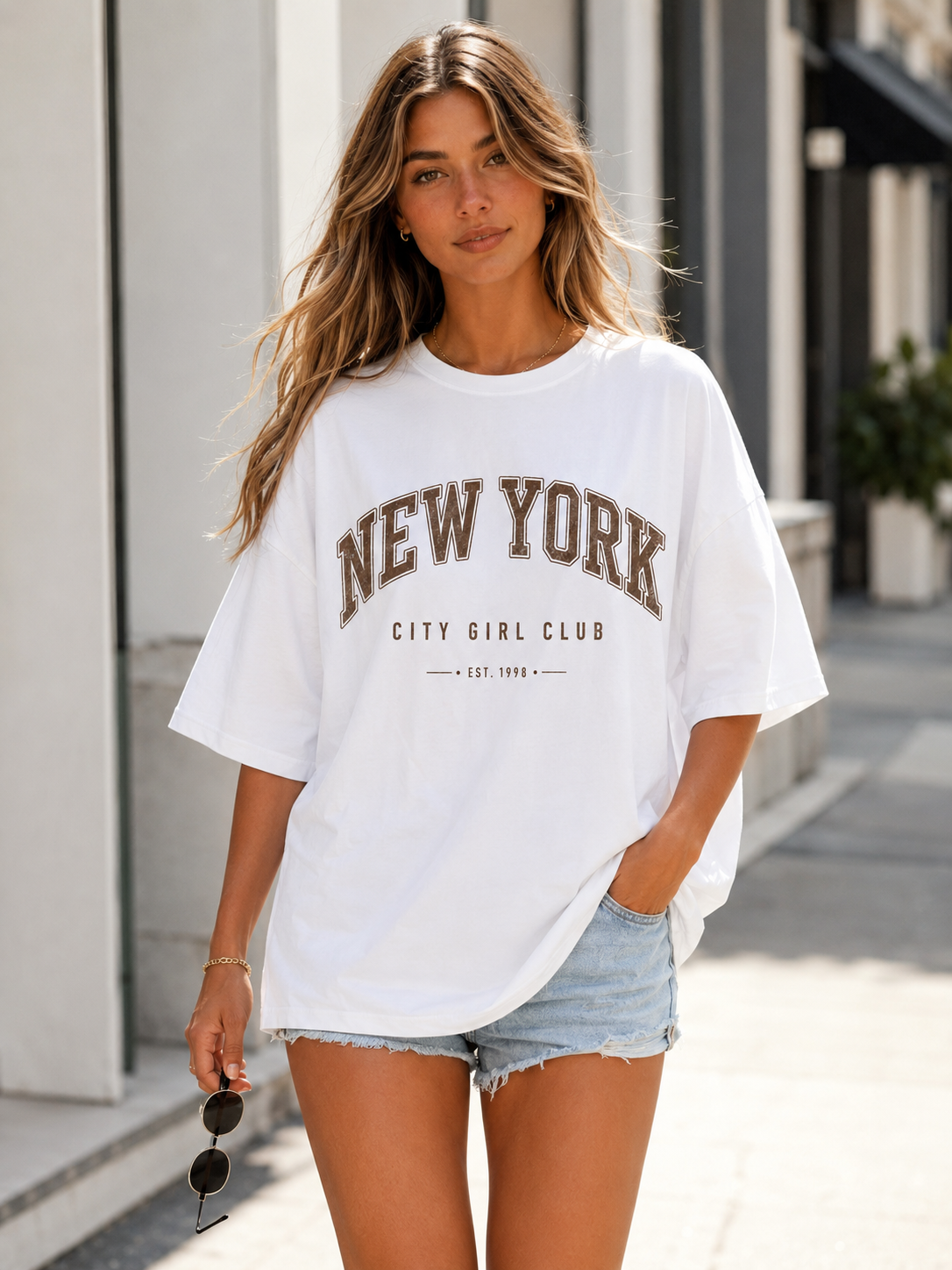 NYC Babe Club Oversized T-Shirt