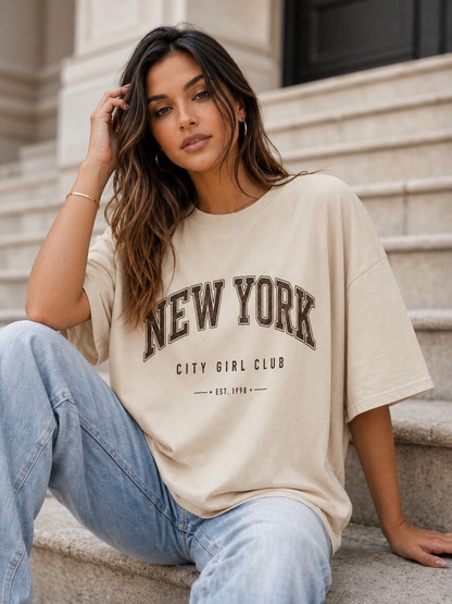 NYC Babe Club Oversized T-Shirt