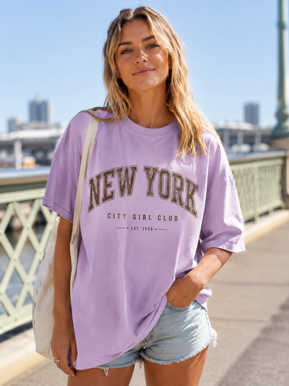 NYC Babe Club Oversized T-Shirt
