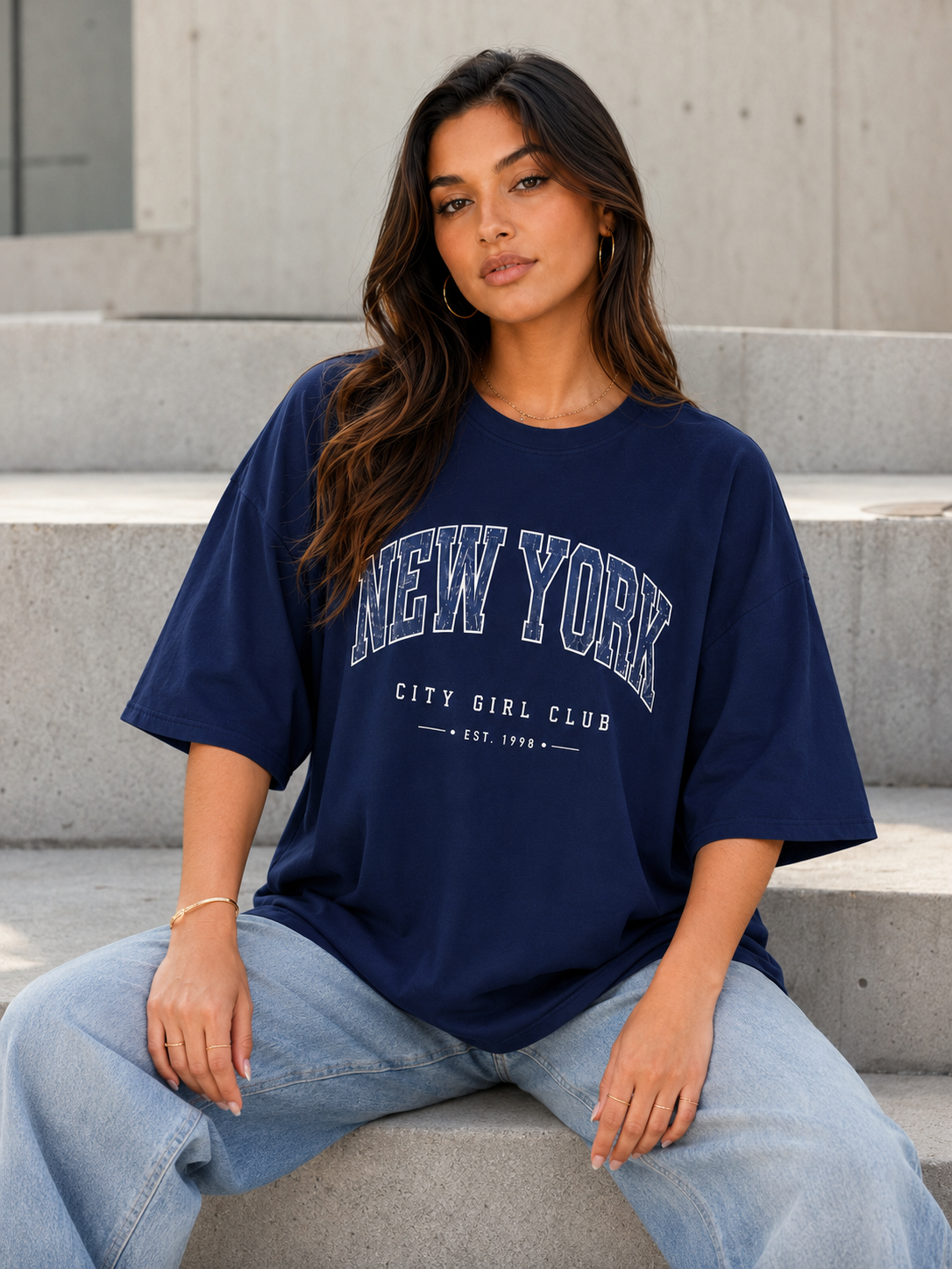 NYC Babe Club Oversized T-Shirt