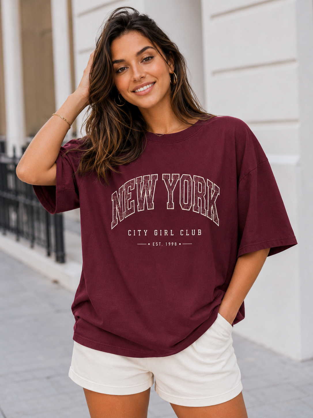 NYC Babe Club Oversized T-Shirt