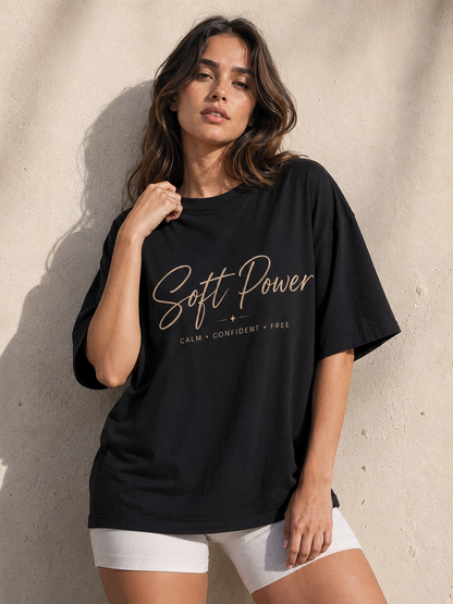 Soft Power Babe Oversized T-Shirt