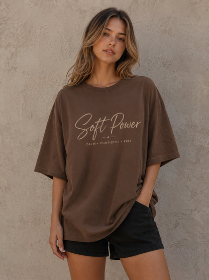 Soft Power Babe Oversized T-Shirt