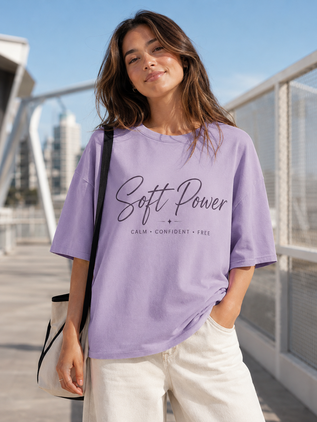 Soft Power Babe Oversized T-Shirt