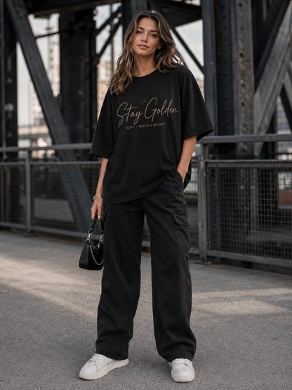 Stay Golden Babe Oversized T-Shirt