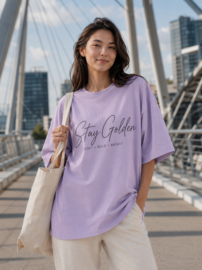 Stay Golden Babe Oversized T-Shirt