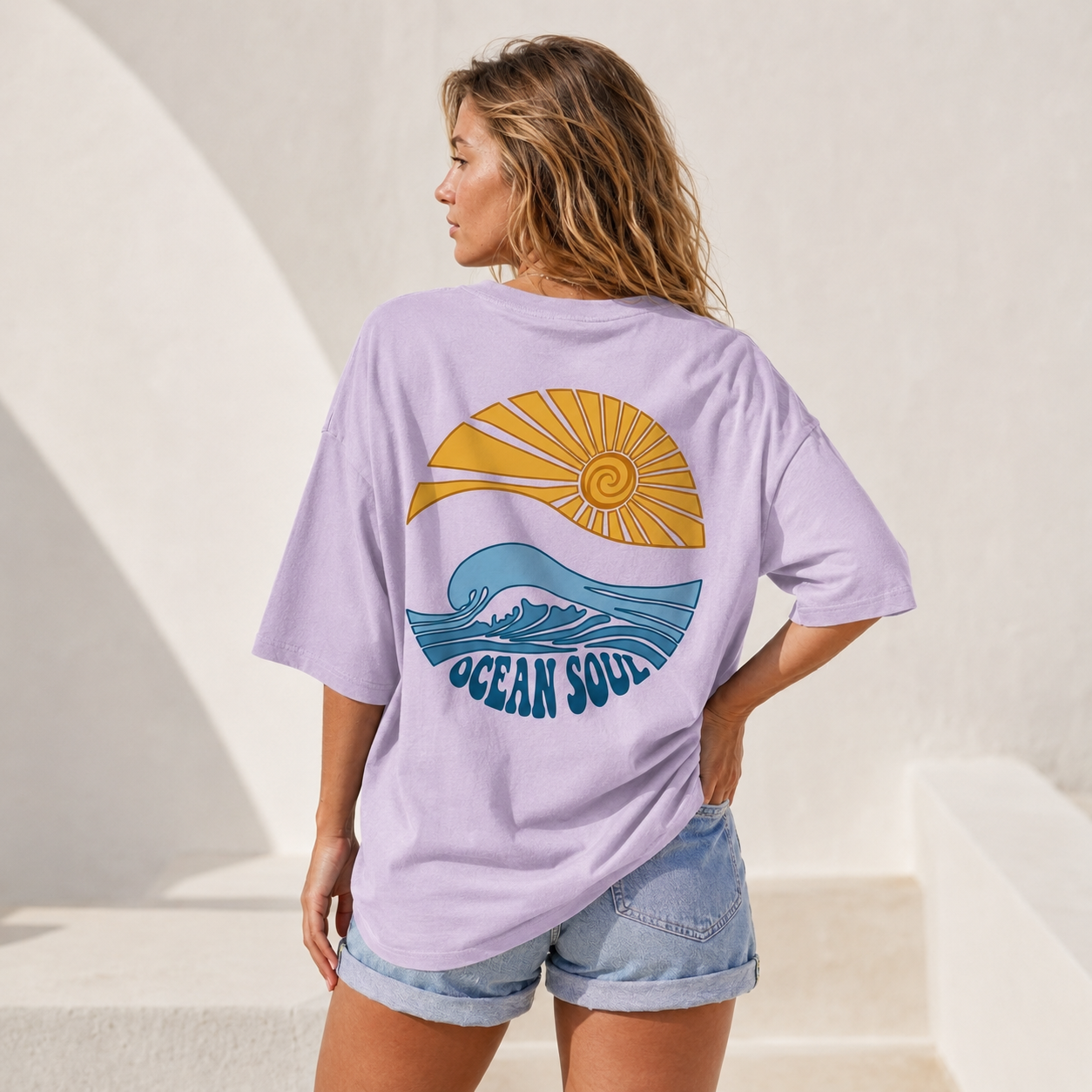 Ocean Soul Babe Oversized T-Shirt