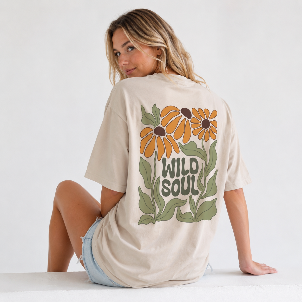 Wild Soul Babe Oversized T-Shirt