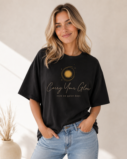 Carry Your Glow Babe Oversized T-Shirt