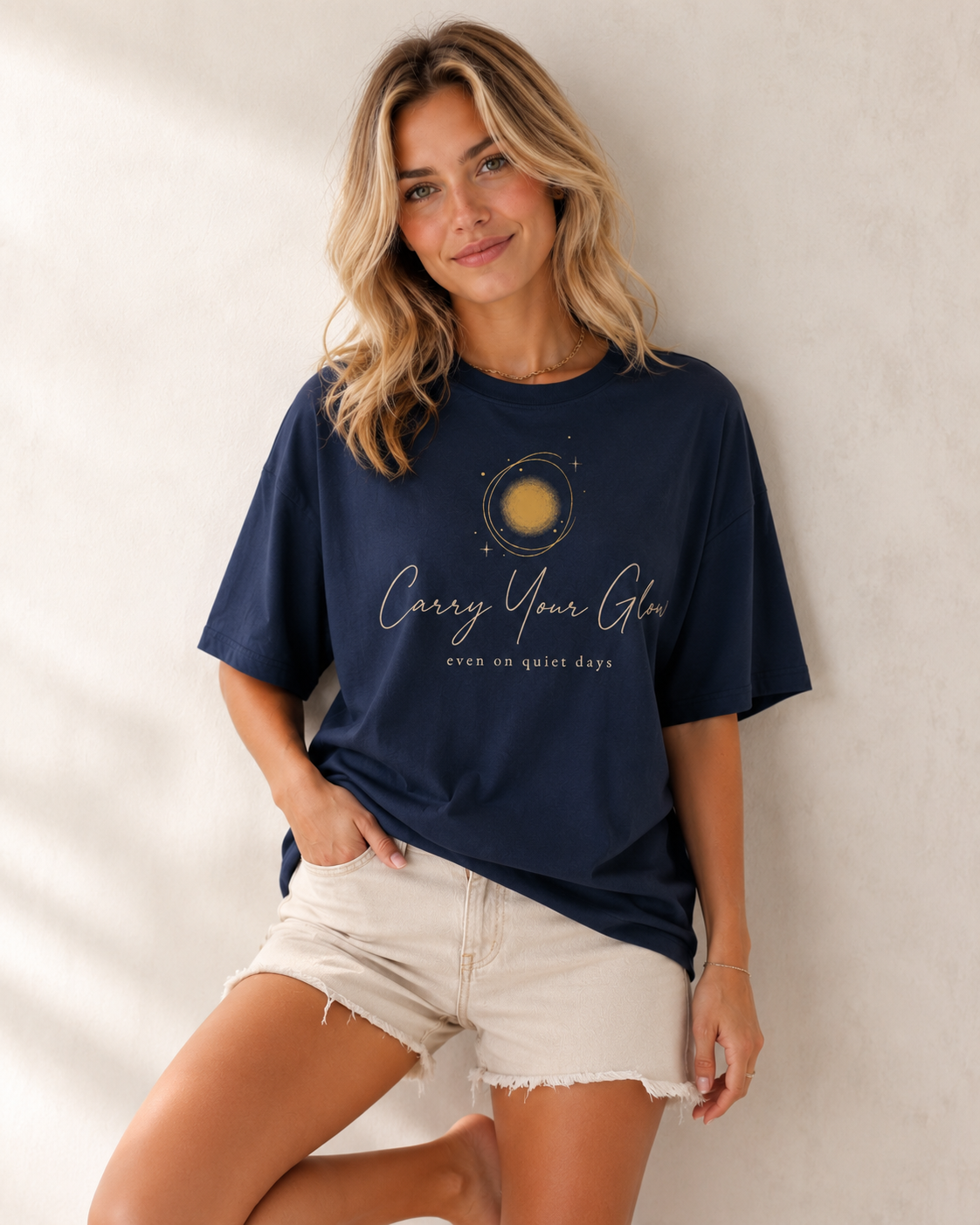 Carry Your Glow Babe Oversized T-Shirt