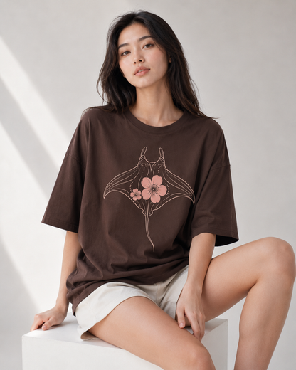 Bloom Ray Babe Oversized T-Shirt
