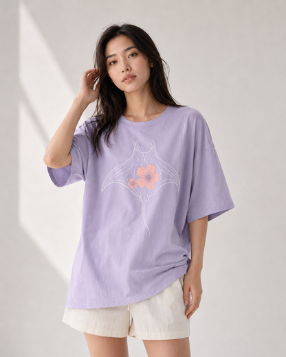 Bloom Ray Babe Oversized T-Shirt