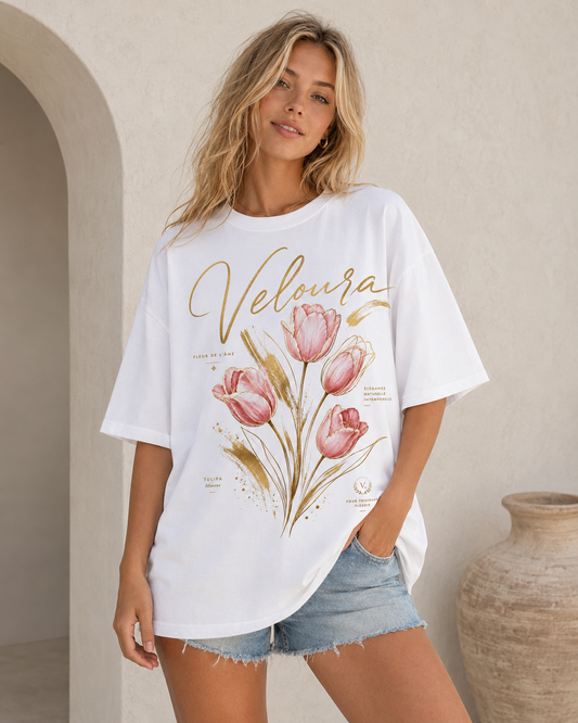 Veloura Tulip Babe Oversized T-Shirt