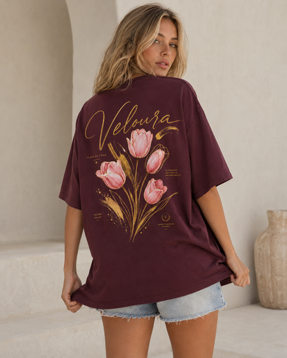 Veloura Tulip Babe Oversized T-Shirt