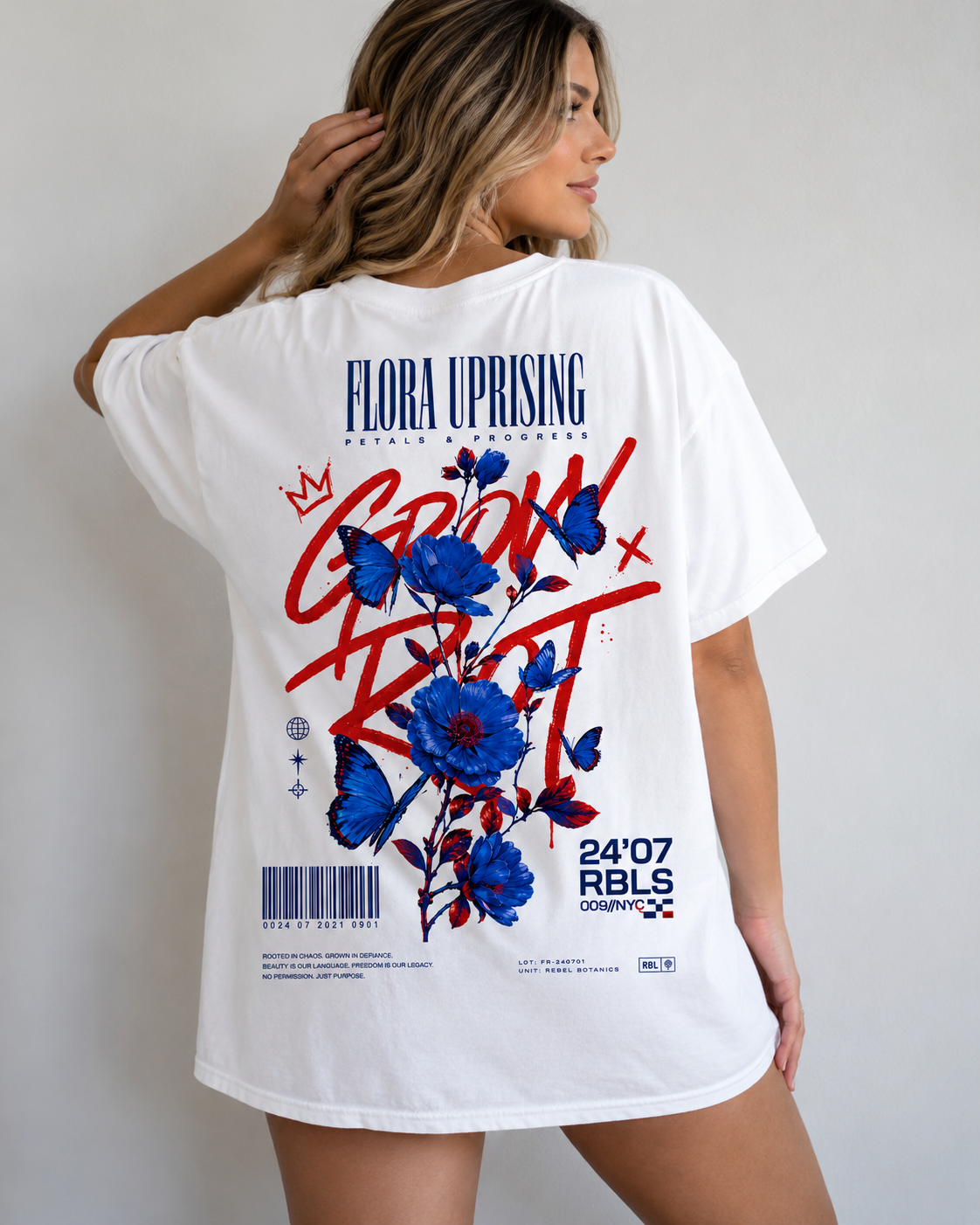 Flora Uprising Babe Oversized T-Shirt
