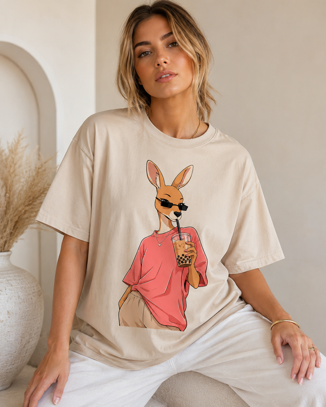 Boba Roo Babe Oversized T-Shirt