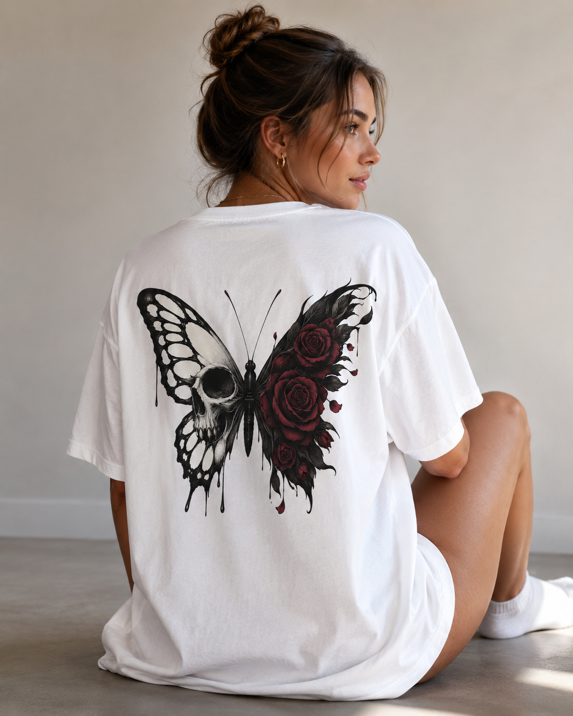 Rosewing Skull Babe Oversized T-Shirt