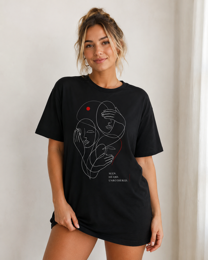 Unbothered Muse Babe Oversized T-Shirt