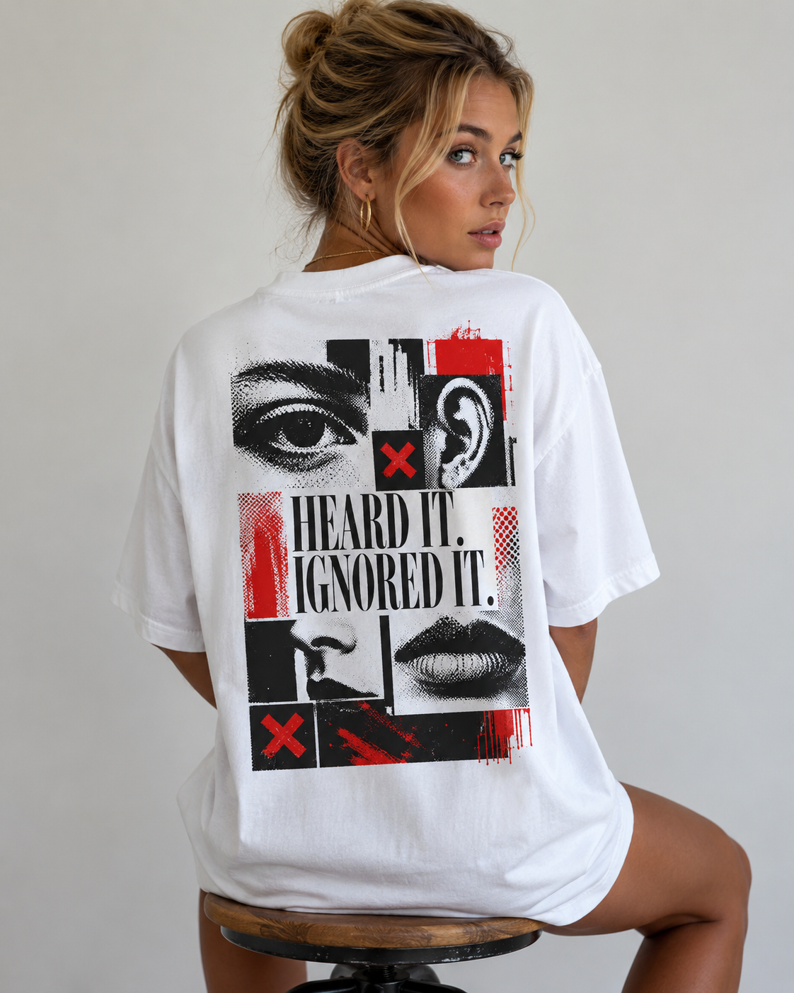 Ignored It Babe Oversized T-Shirt