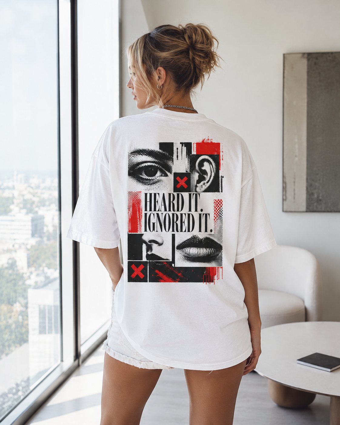 Ignored It Babe Oversized T-Shirt