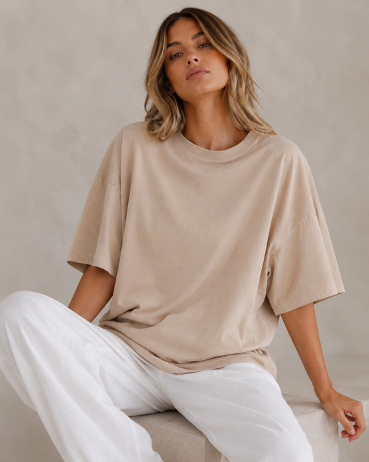 Soft Sand Babe Oversized T-Shirt