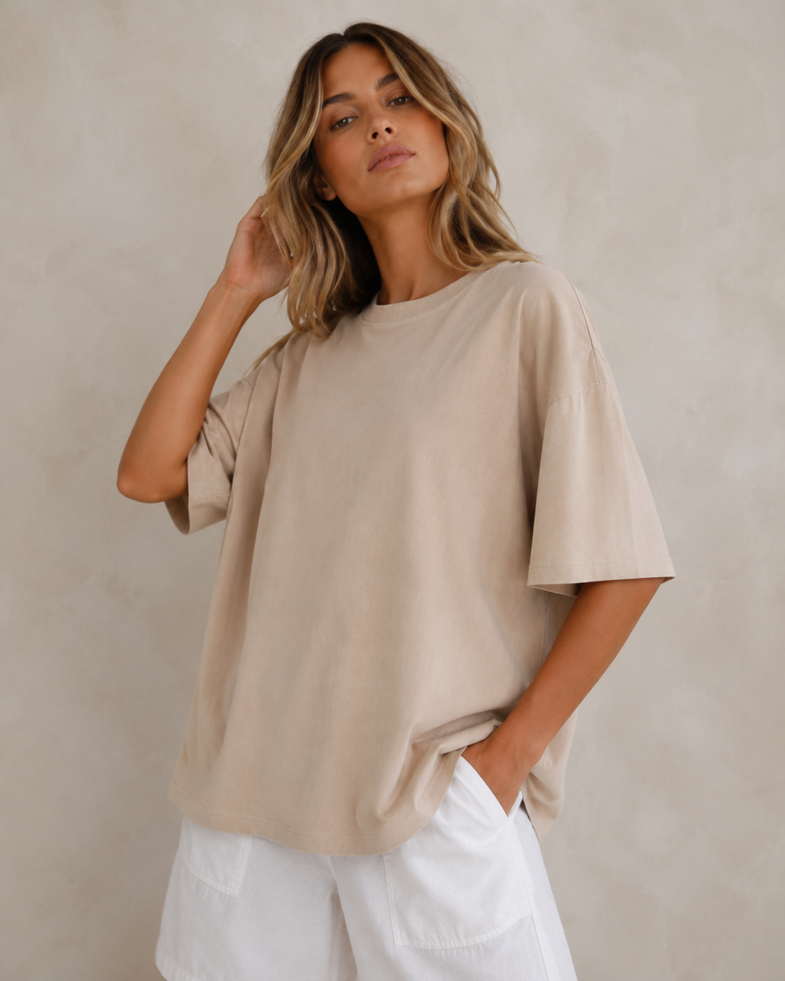 Soft Sand Babe Oversized T-Shirt