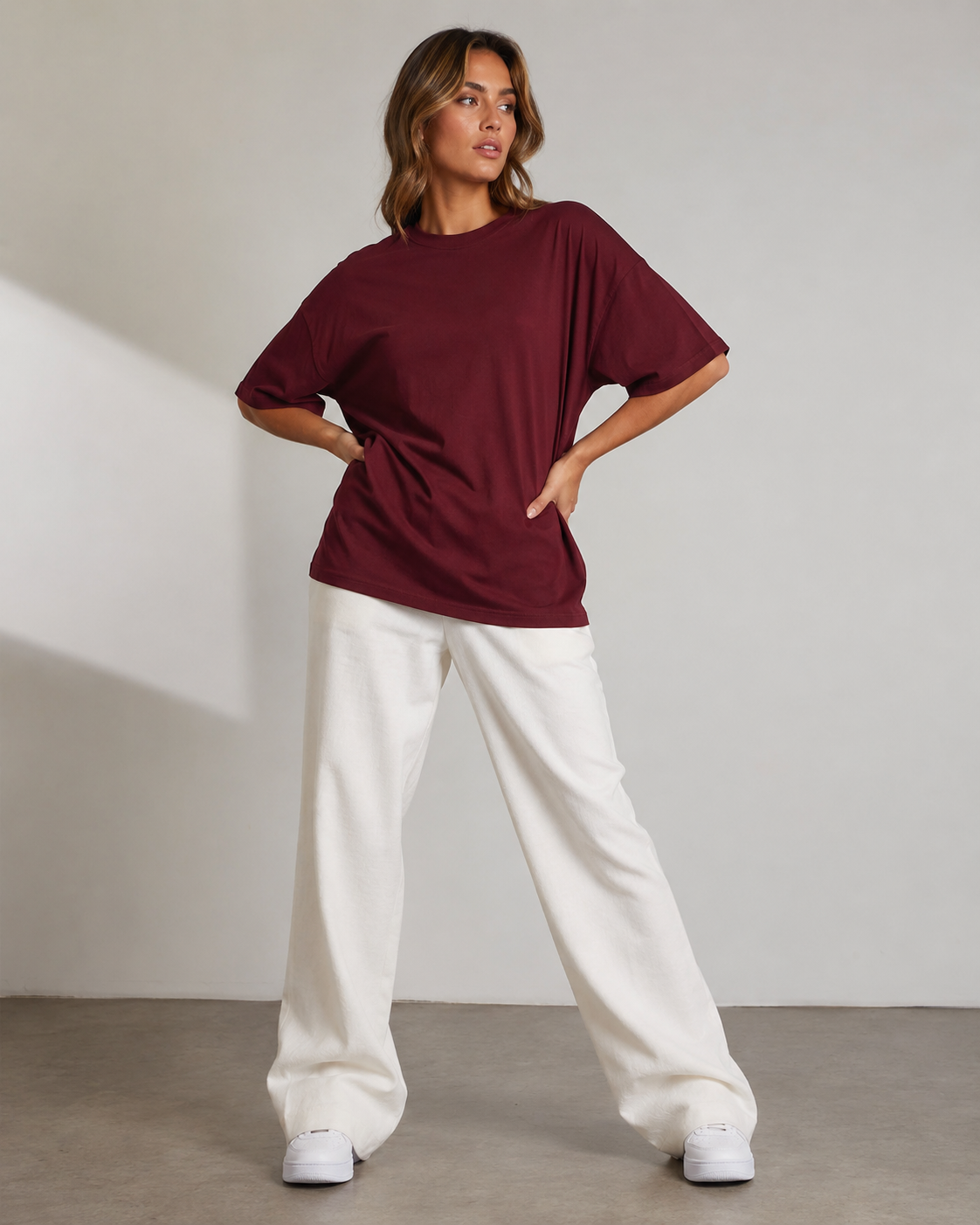 Merlot Babe Oversized T-Shirt