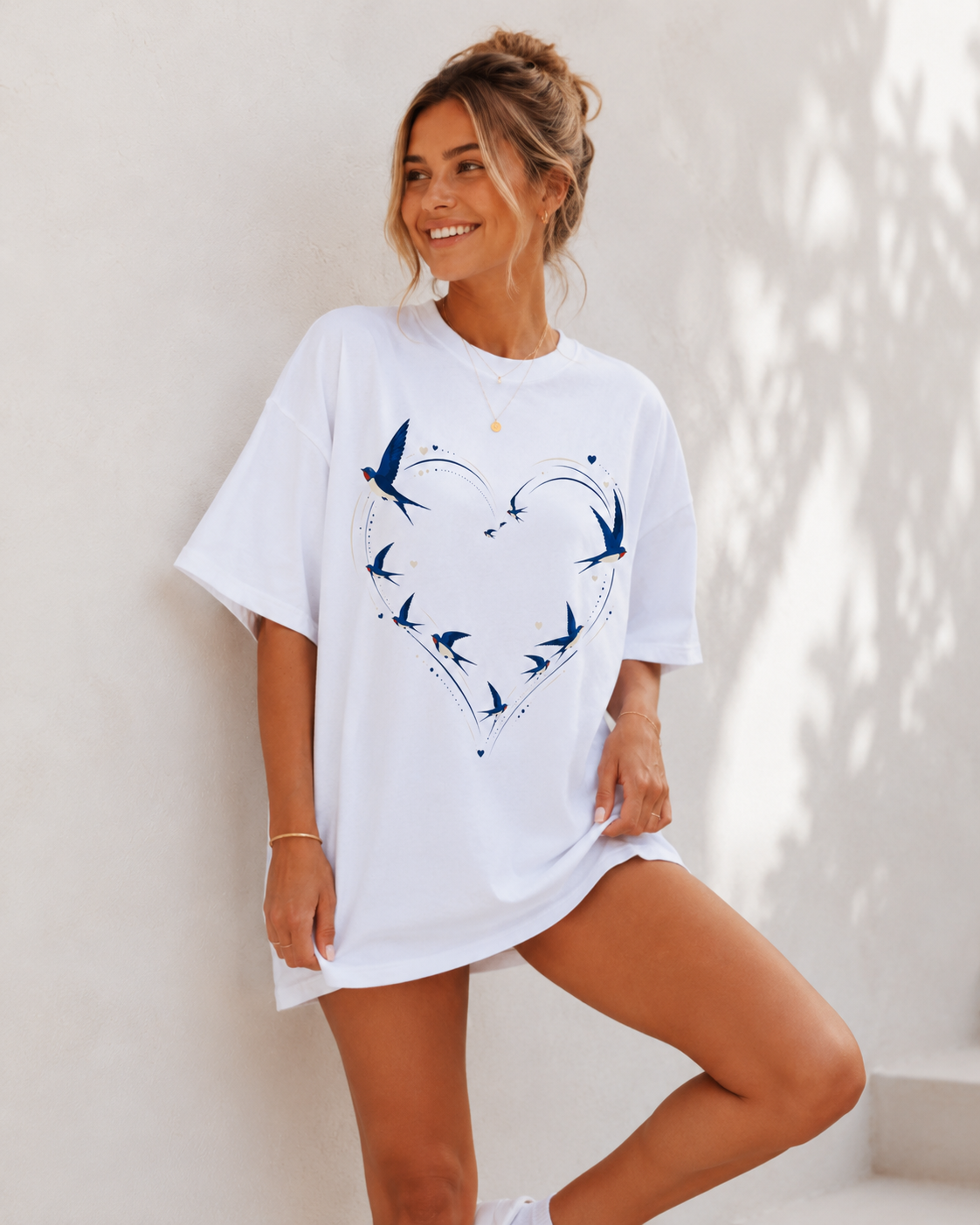 Heartflight Babe Oversized T-Shirt