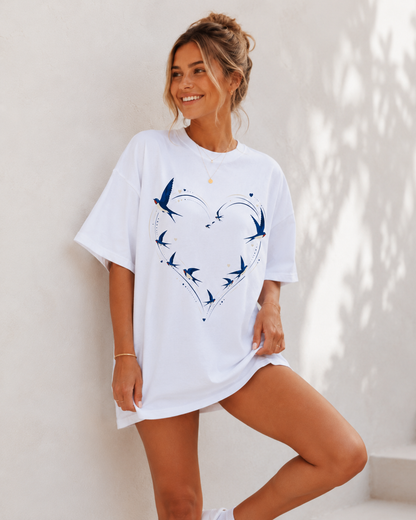 Heartflight Babe Oversized T-Shirt