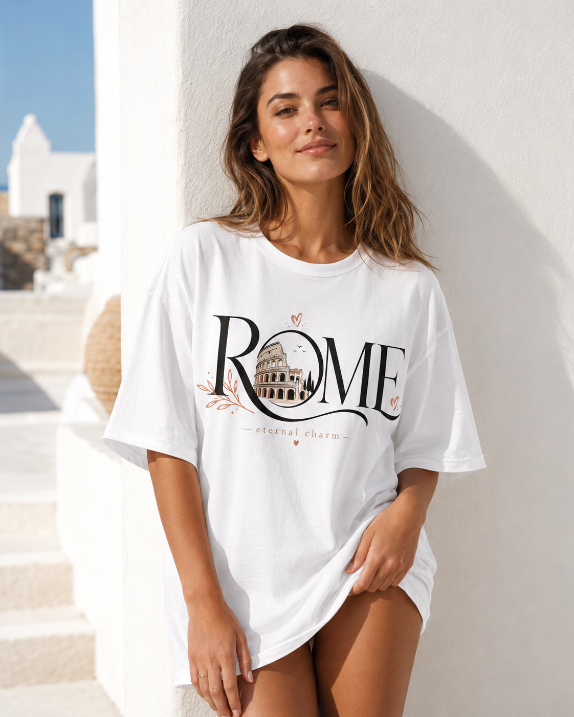 Eternal Rome Babe Oversized T-Shirt