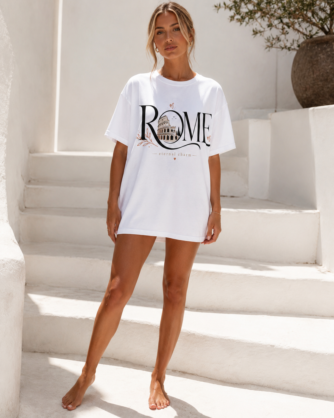 Eternal Rome Babe Oversized T-Shirt
