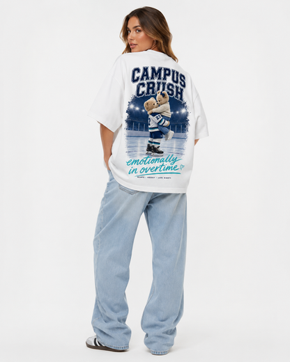 Campus Crush Overtime Babe Oversized T-Shirt