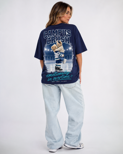Campus Crush Overtime Babe Oversized T-Shirt