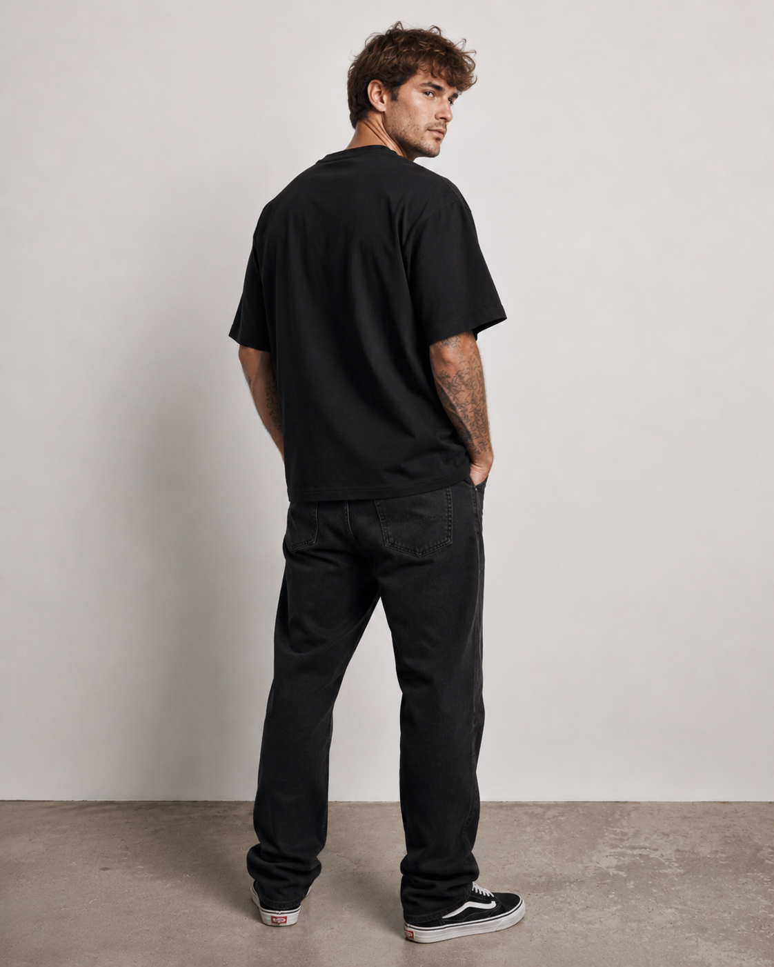 Blackout Men’s Oversized T-Shirt