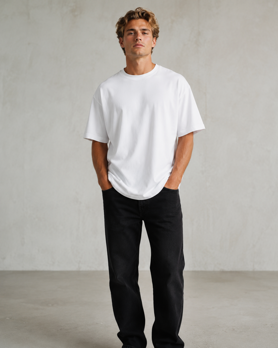 Cloud White Men’s Oversized T-Shirt
