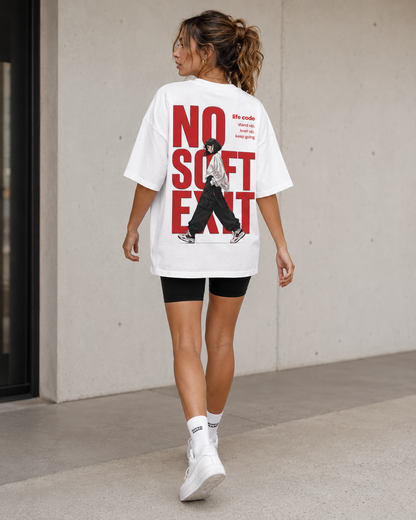 No Soft Exit Babe Oversized T-Shirt