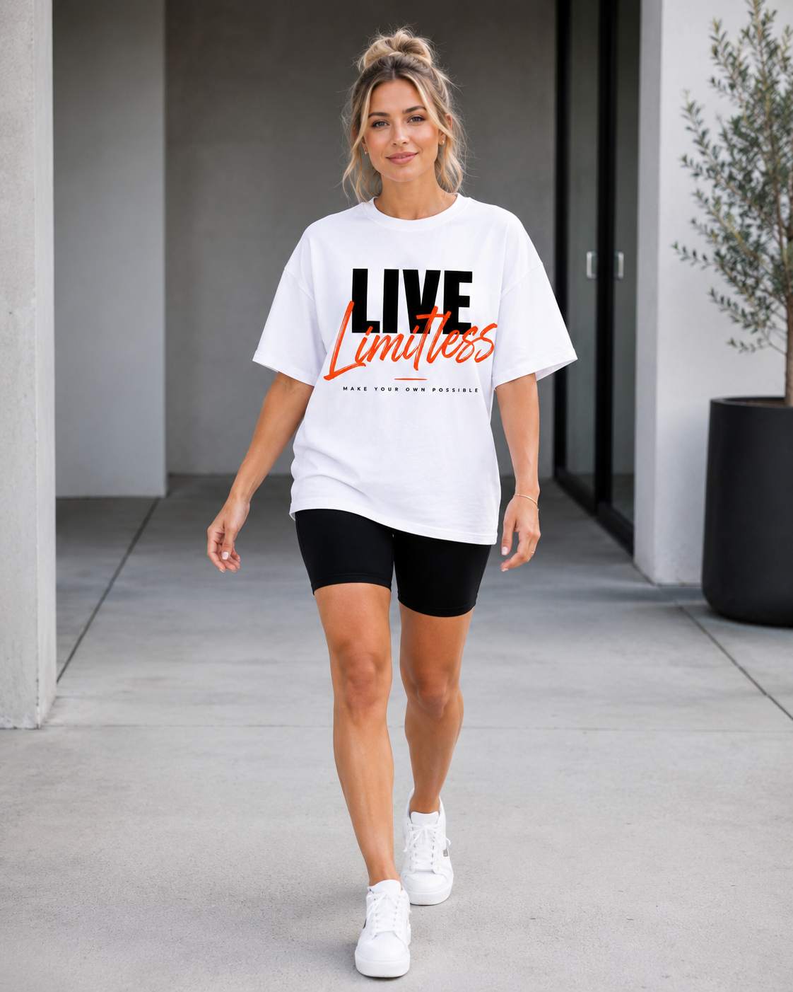 Live Limitless Babe Oversized T-Shirt