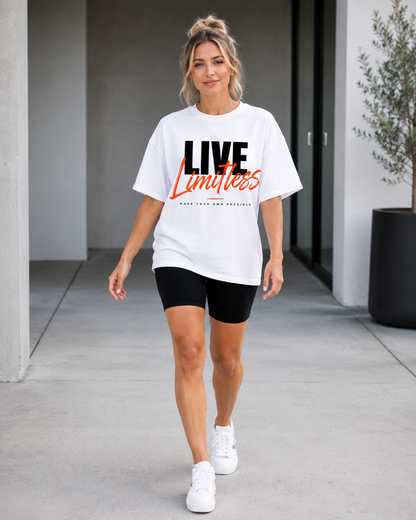 Live Limitless Babe Oversized T-Shirt
