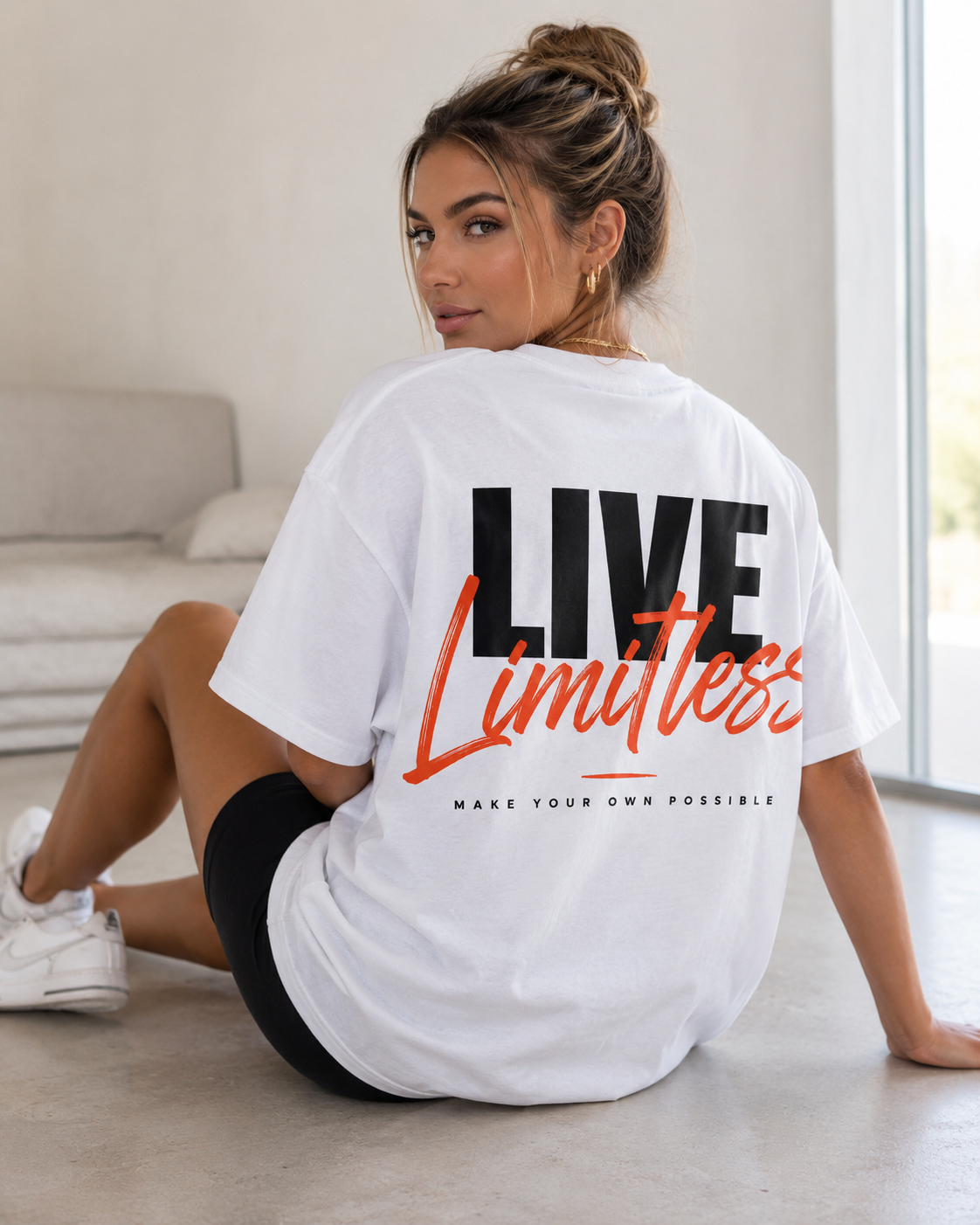 Live Limitless Babe Oversized T-Shirt