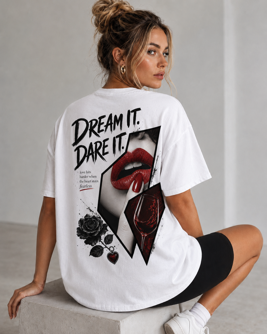 Dream Dare Babe Oversized T-Shirt
