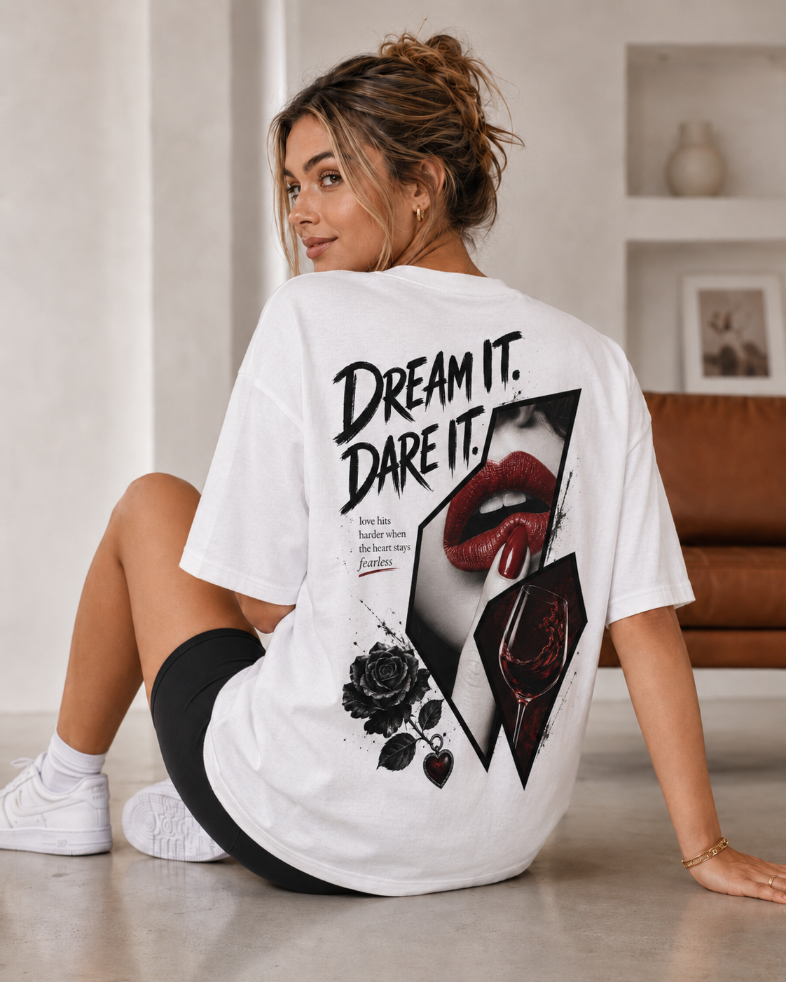 Dream Dare Babe Oversized T-Shirt