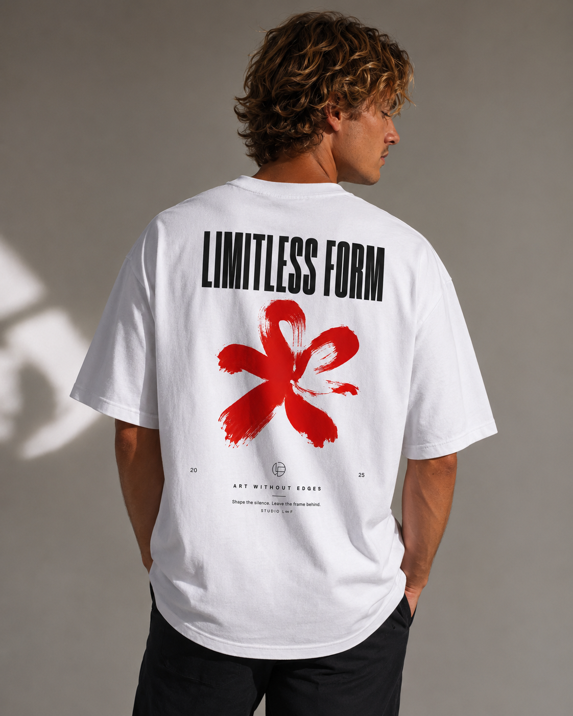 Limitless Form Men’s Oversized T-Shirt