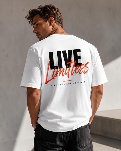 Live Limitless Men’s Oversized T-Shirt