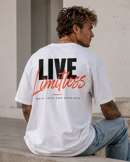 Live Limitless Men’s Oversized T-Shirt