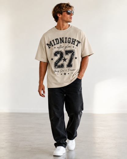 Midnight 27 Men’s Oversized T-Shirt