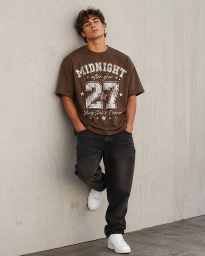Midnight 27 Men’s Oversized T-Shirt