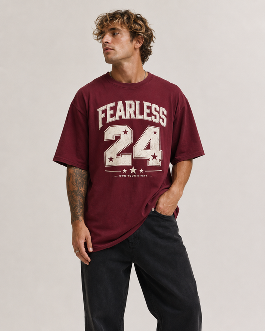 Fearless 24 Men’s Oversized T-Shirt